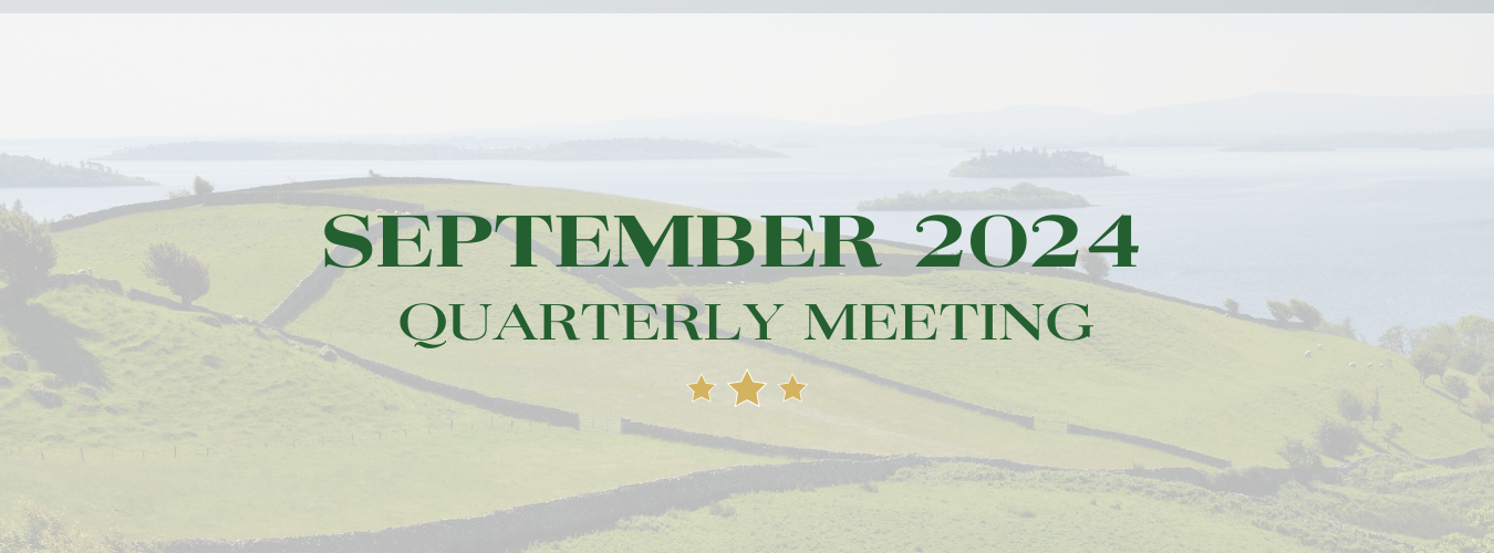 September Quarterly Meeting